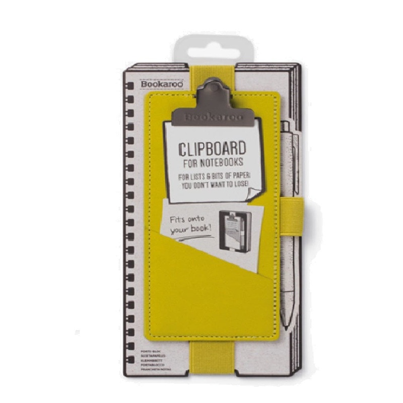 Bookaroo Notebook Clipboard - Chartreuse