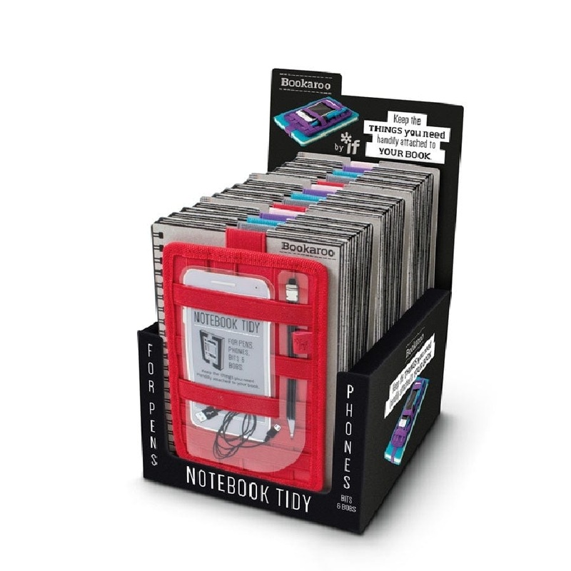 Bookaroo Notebook Tidy Starter Pack 15 Pieces 3pcs of each of the 5 colours