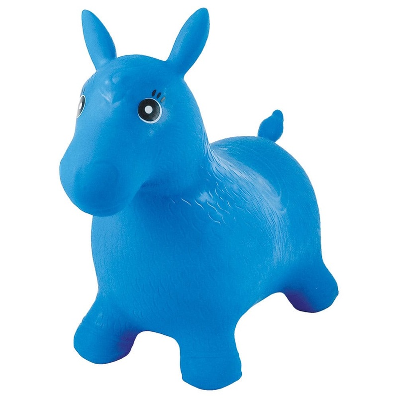 Inflatable Jumping Blue Horse