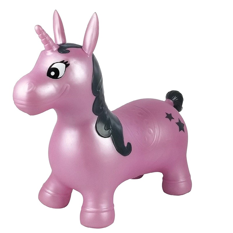Inflatable jumping Unicorn