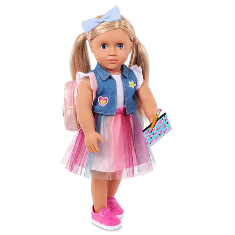 Our Generation - Evie Activity Elementary School Doll W/Accessories