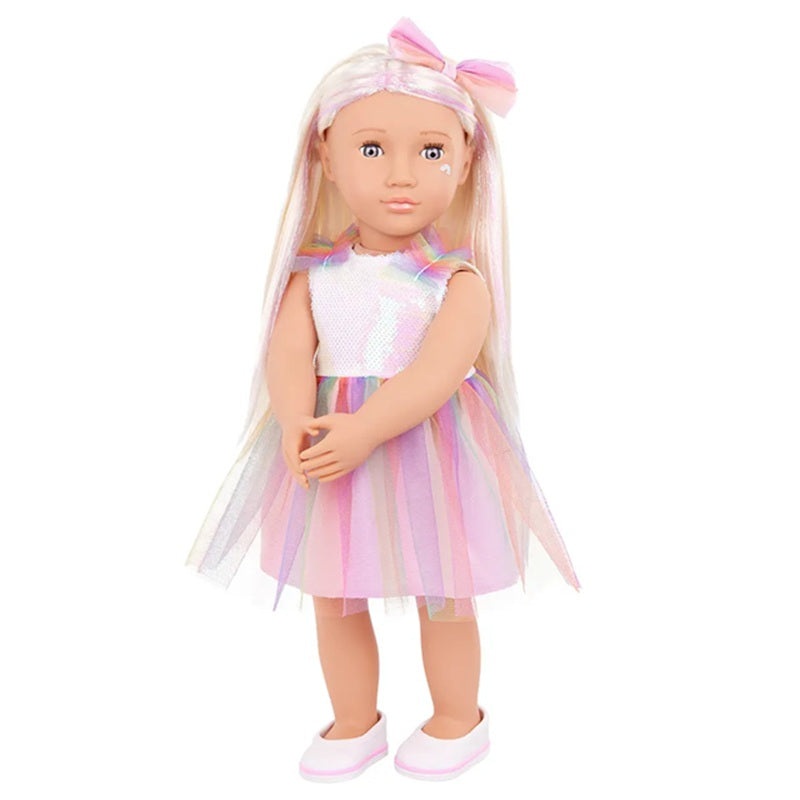 Our Generation - Iris Doll With Unicorn Outfit