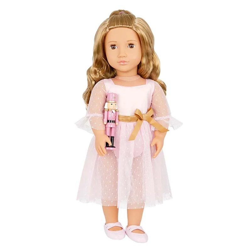 Our Generation - Natasha Doll With Pink Dress And Nutcracker