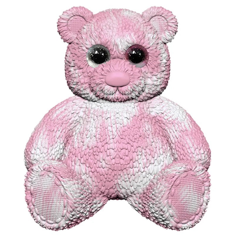 Soft T - Open Display Box Packing Bear Toy - Pink - 28 cm