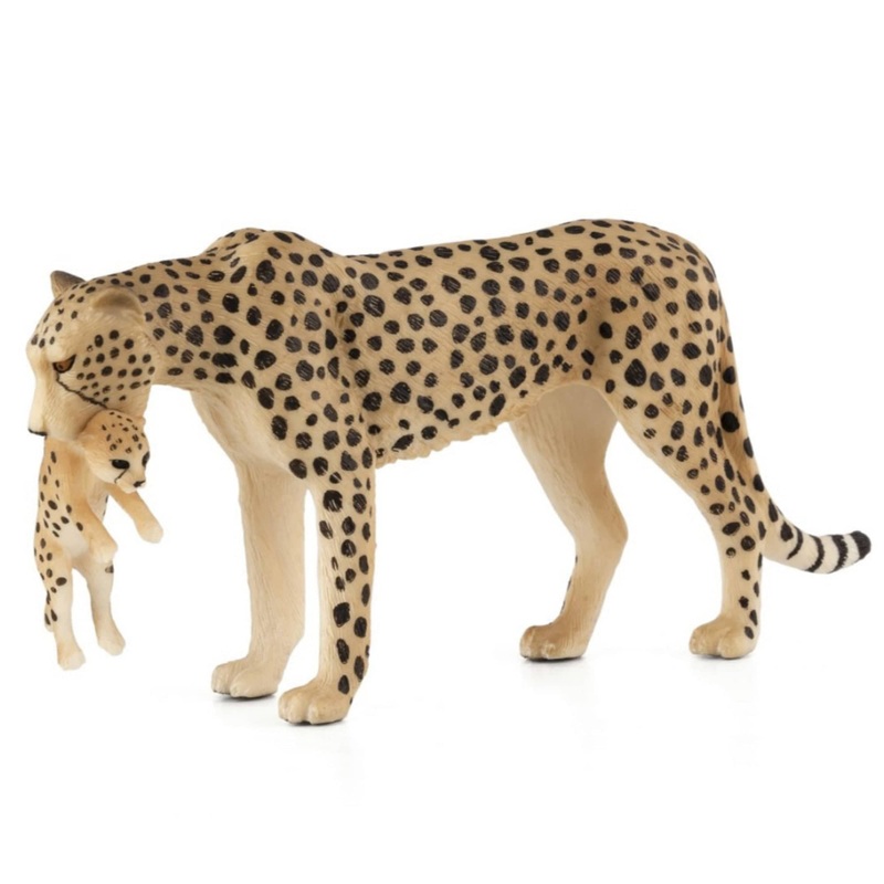 Animal Planet - Mojo Cheetah with Cub - XL