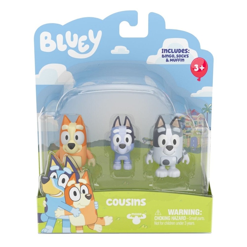 Bluey - Cousins - Bingo-Muffin-Socks