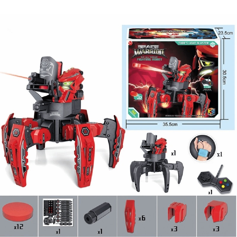 KEYE TOYS Rechargeable 2.4g Combat Robot DIY UFO Shooting