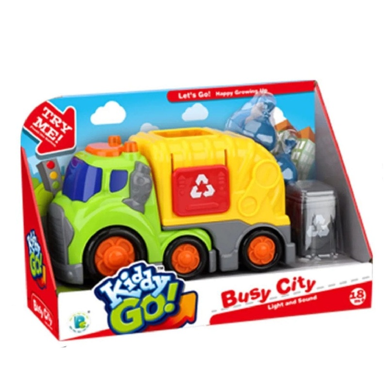 Kiddy Go Garbage Truck , Light & Sound
