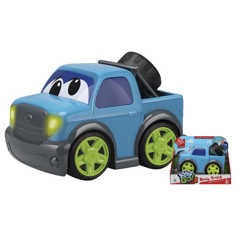 Kiddy Go Pickup Truck With Tire, Light & Sound
