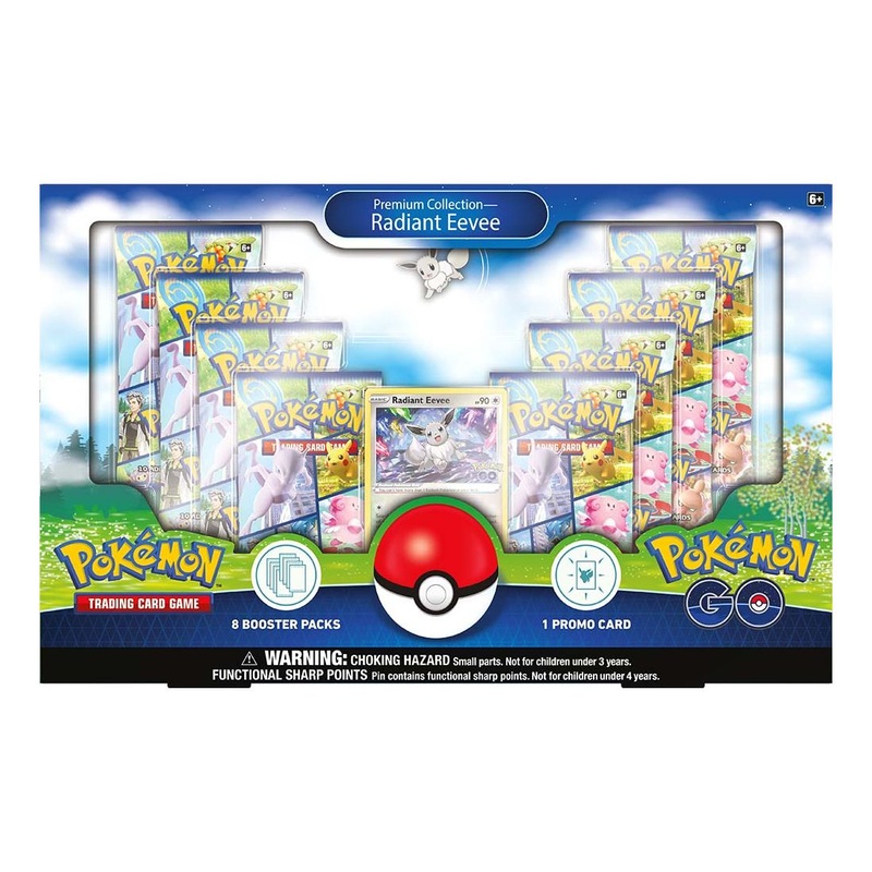 Pokemon TCG Sword & Shield 10.5 Pokemon Go Premium Collection Radiant Eevee