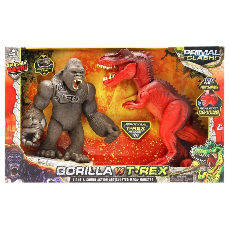 Primal Clash - Gorilla Vs. T-Rex