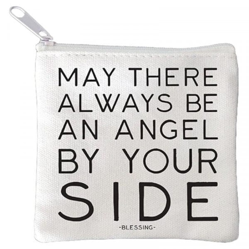 Quotable - Angel By Your Side Mini Pouch