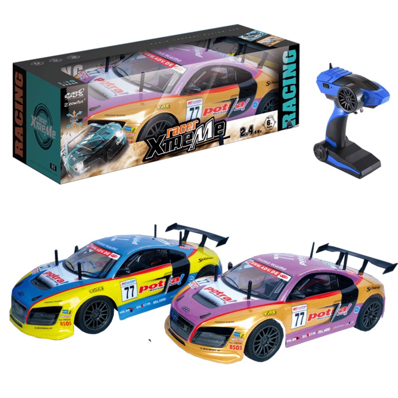 Zowfun Audi R8 High Speed Four Way Remote Control Car With Battery
