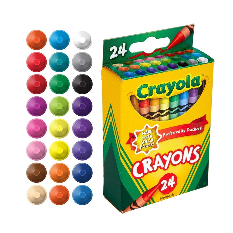 Crayola - 24 Crayons Peggable