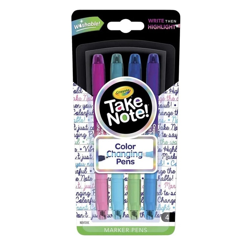 Crayola - Color Changing Washable Pens Pack Of 4