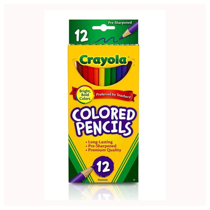 Crayola Colored Pencils Long 12pcs