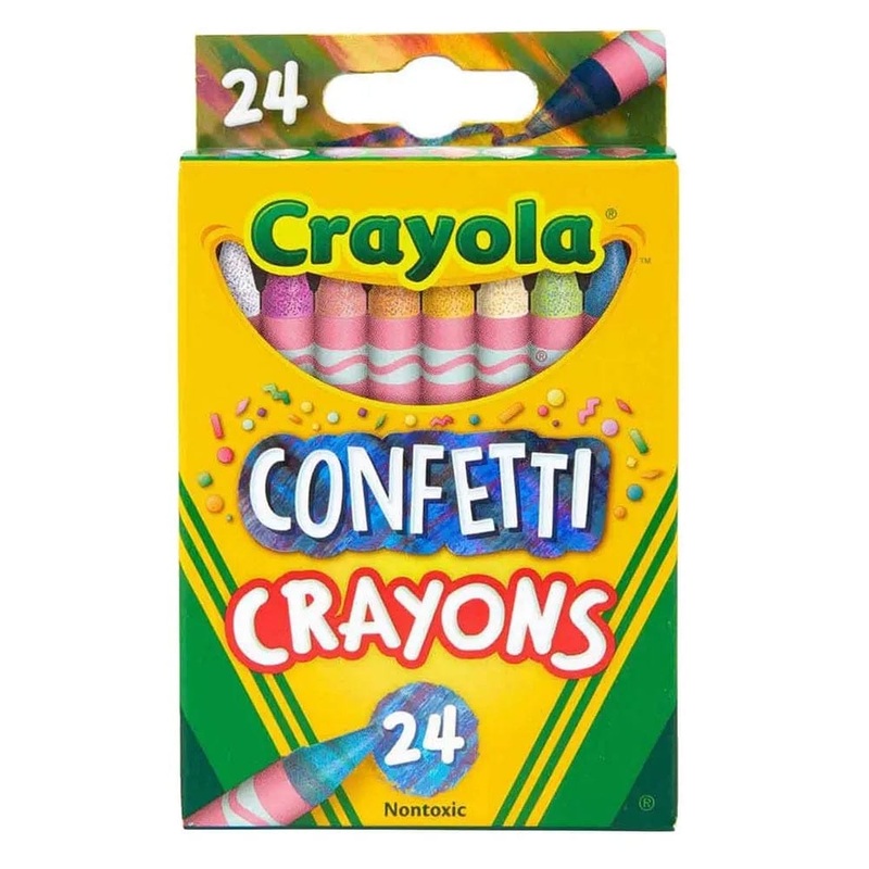 Crayola - Confetti Crayons - 24pcs