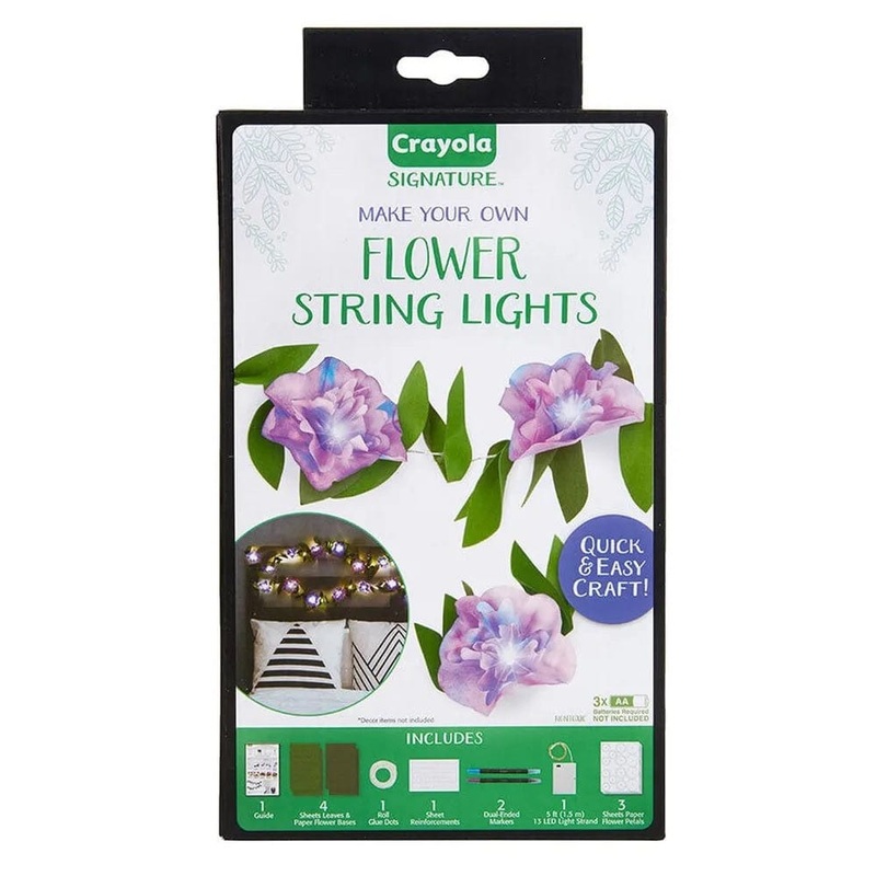 Crayola - DIY Series: Flower String Lights