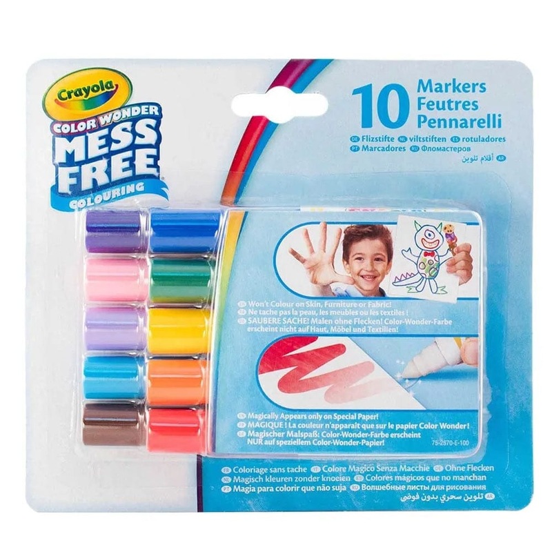 Crayola - Mini Color Wonder Markers Pack Of 10