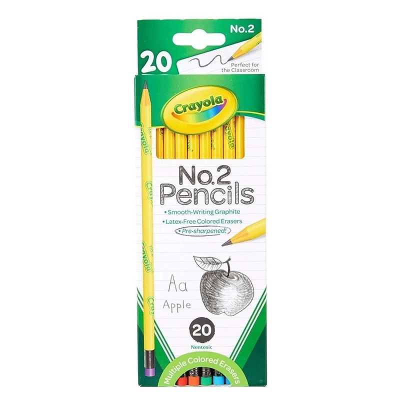 Crayola - No. 2 Pencils - 20pcs