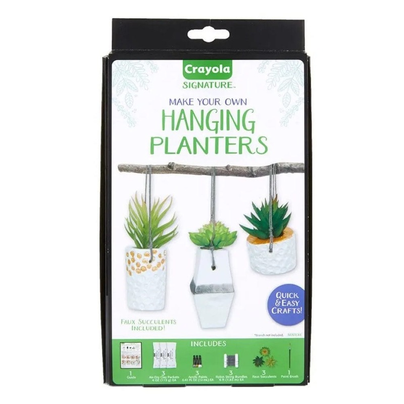 Crayola - Signature Make Your Own Hanging Planters