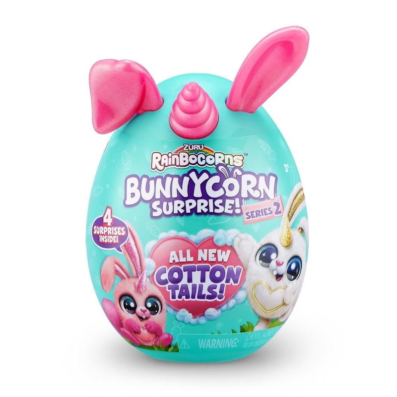 Rainbocorns Bunnycorn Surprise S2 Plush Mini PDQ (ZUR-9280)