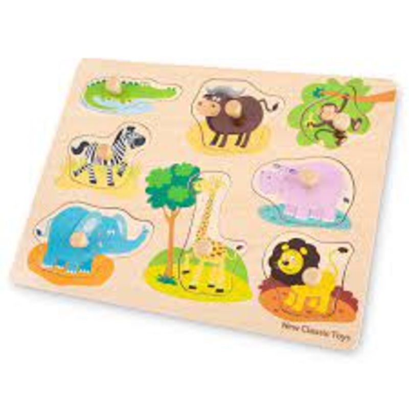 Safari Peg Puzzle