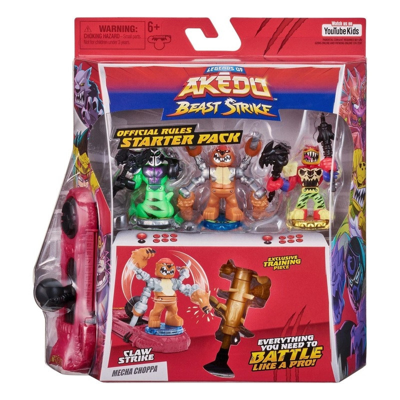 Akedo Beast Strike Starter Pack - Claw Strike