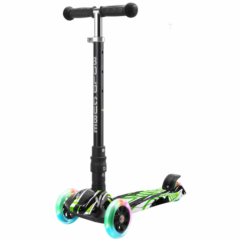 BoldCube 3 Wheel Scooter Big Fold - Swift Green