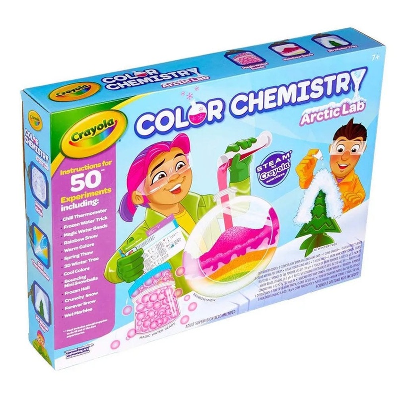 Crayola - Color Chemistry Set - Learn About The Arctic