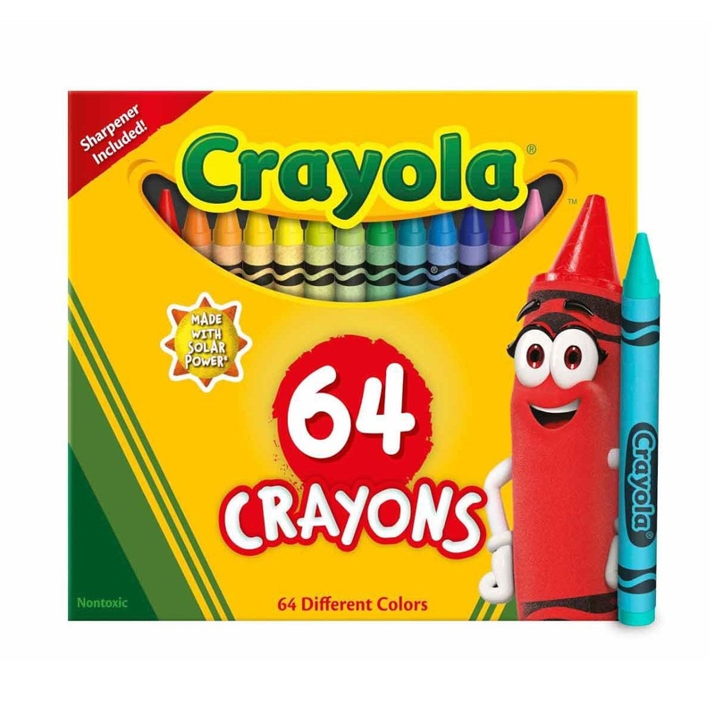Crayola - Colored Crayons Pack of 64