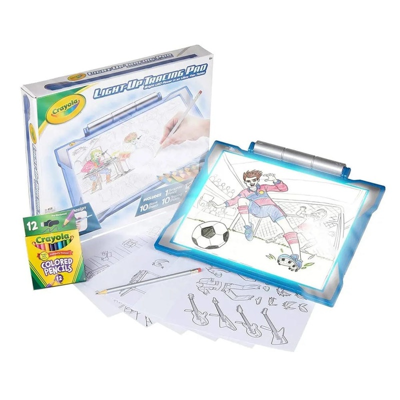 Crayola - Light-Up Tracing Pad For Boys - Assorted