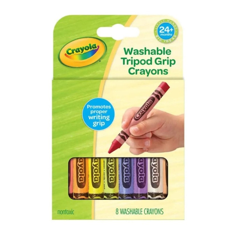 Crayola - My First Crayola Washable Tripod Grip Crayons