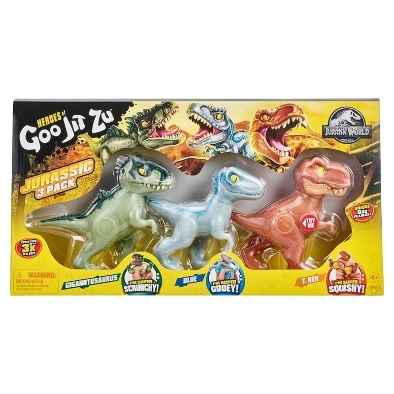 Goo Jit Zu JWD S3 Hero 3 pack- Excl