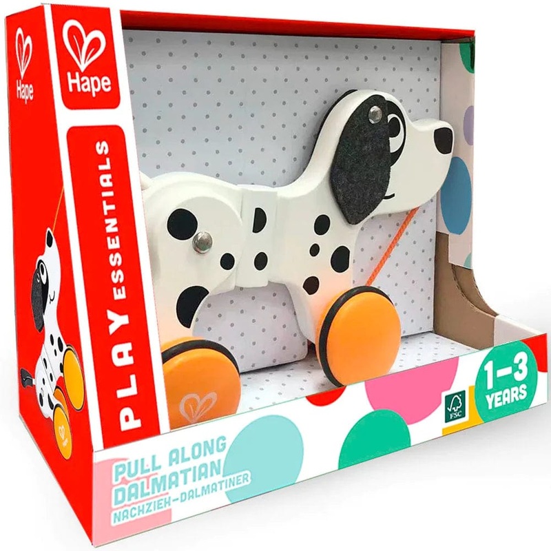 Hape Pull Along Dalmatian