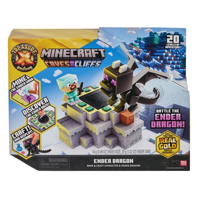 Treasure X Minecraft Caves & Cliffs Ender Dragon