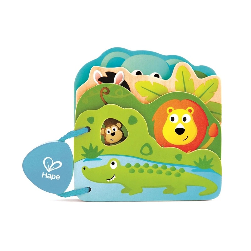 Hape Baby's Wild Animal Book