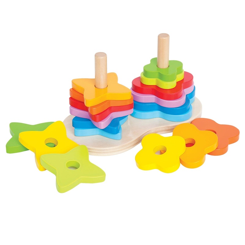 Hape Double Rainbow Stacker