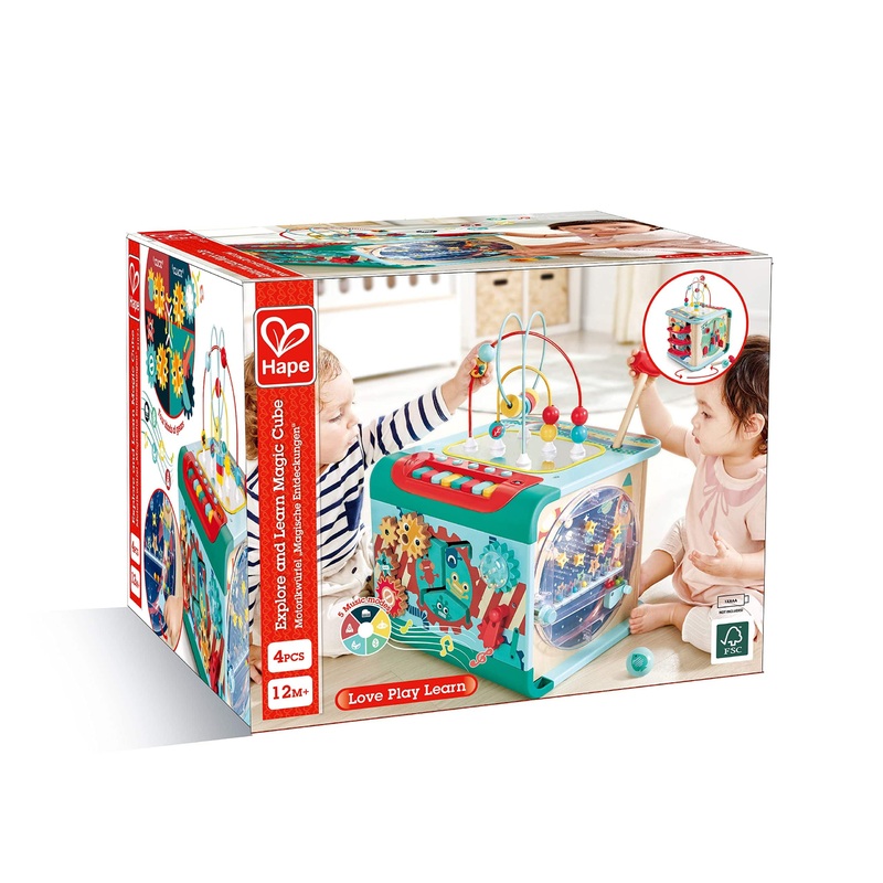 Hape Explore and Learn Magic Cube