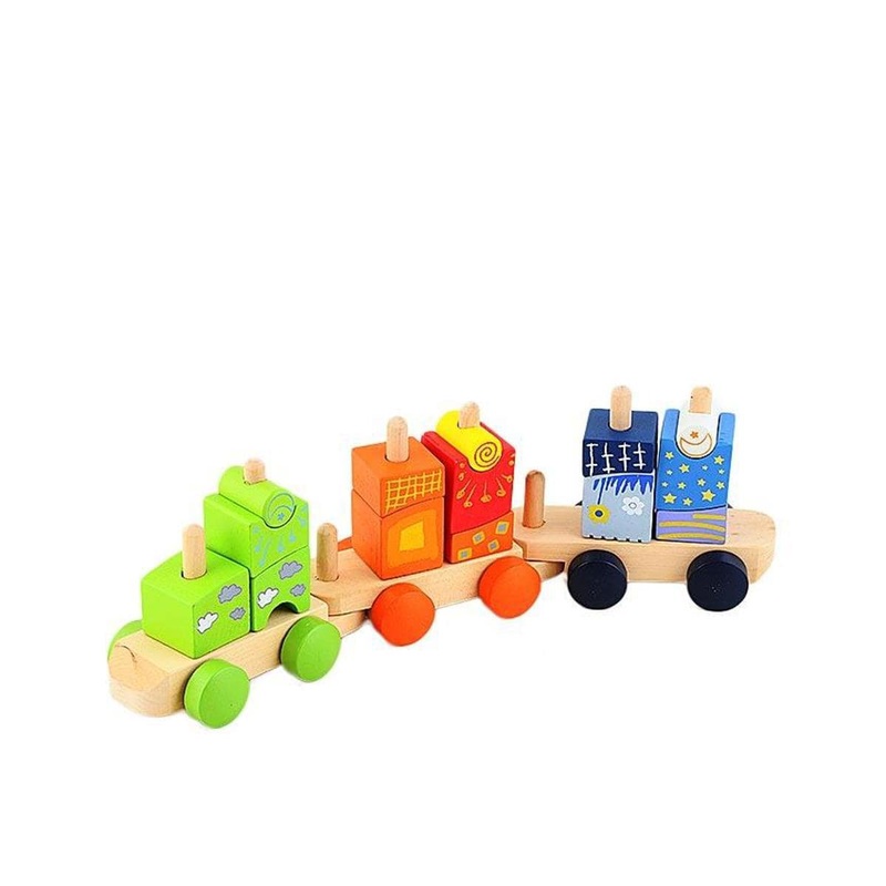 Hape Fantasia Blocks Train