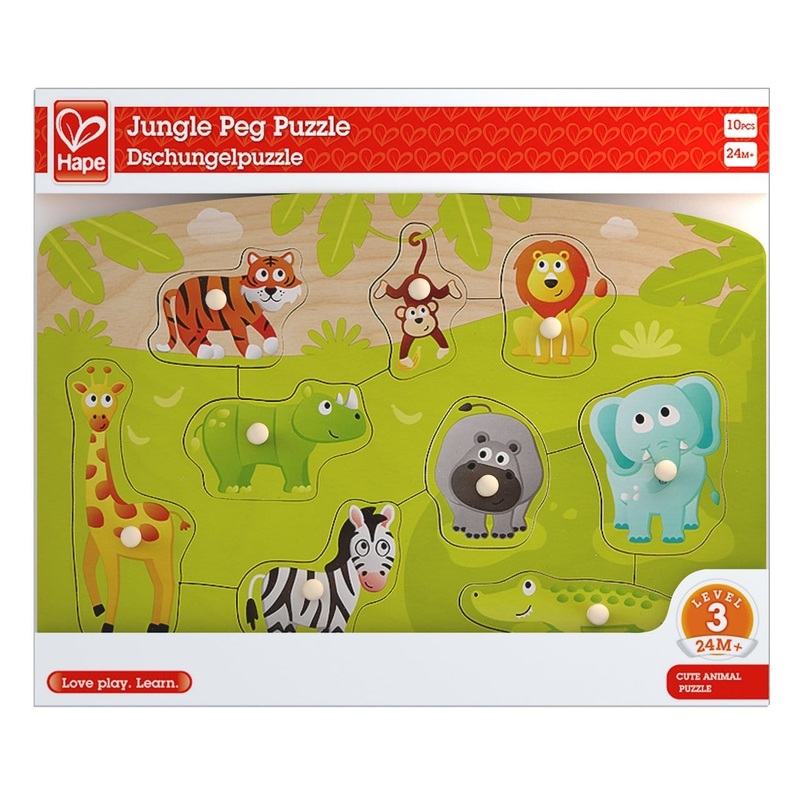 Hape Jungle Peg Puzzle