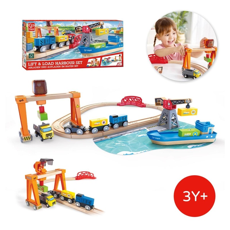 Hape Lift & Load Harbour Set