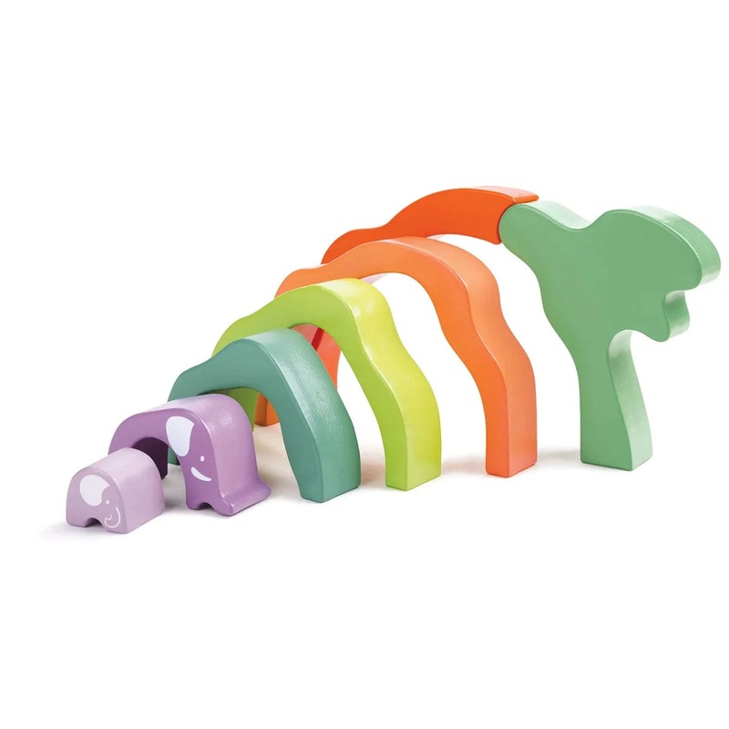 Hape Safari Elephant Stacking Blocks