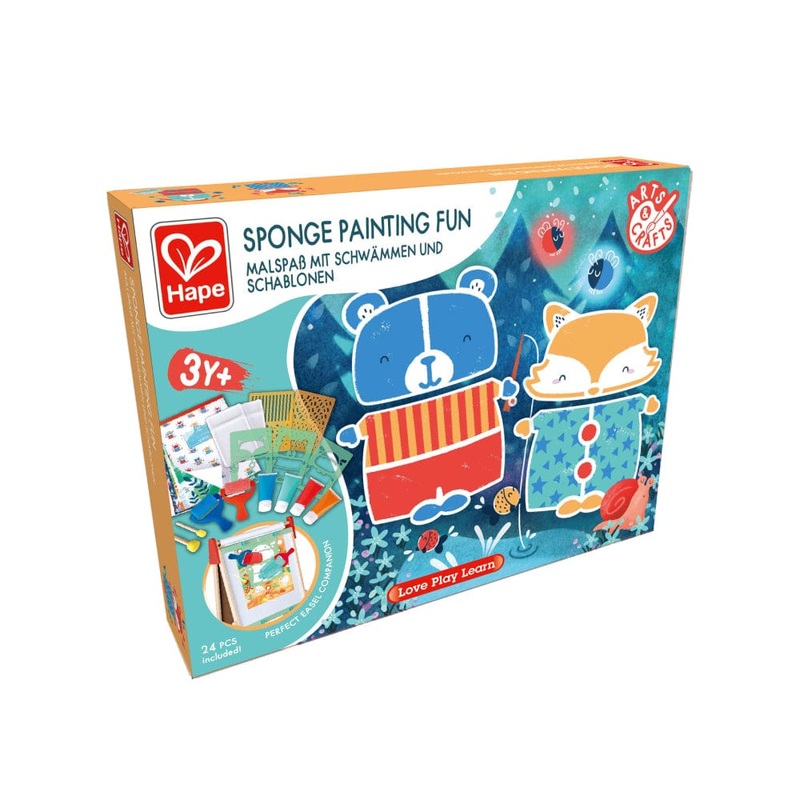 Hape Sponge Painting Fun