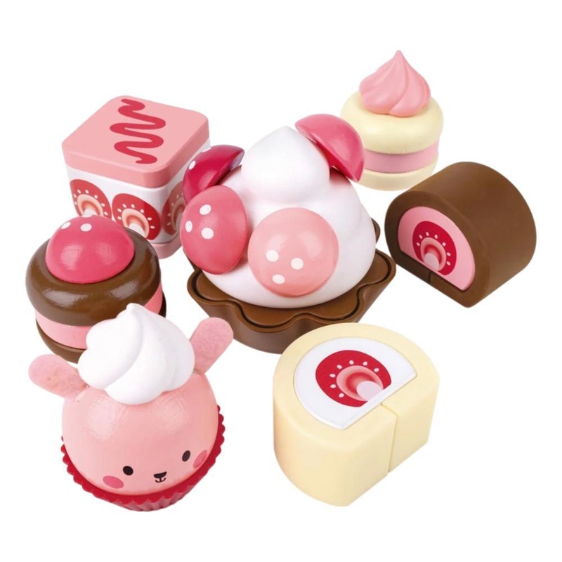 Hape Strawberry Dessert Set