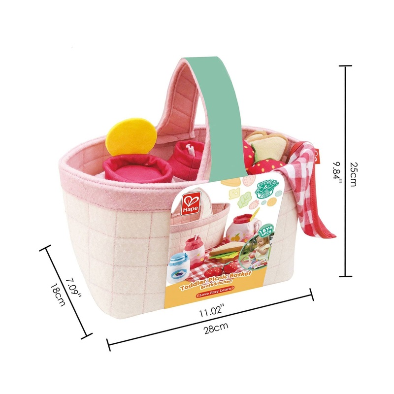 Hape Toddler Picnic Basket
