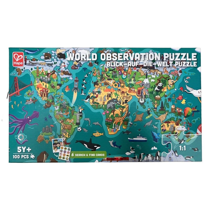 Hape World Observation Puzzle