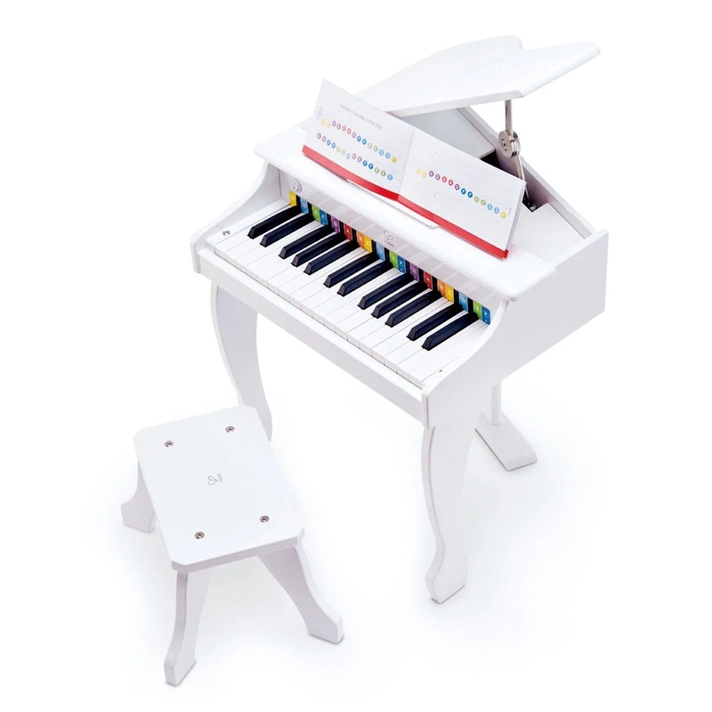 Hape Deluxe Grand Piano White