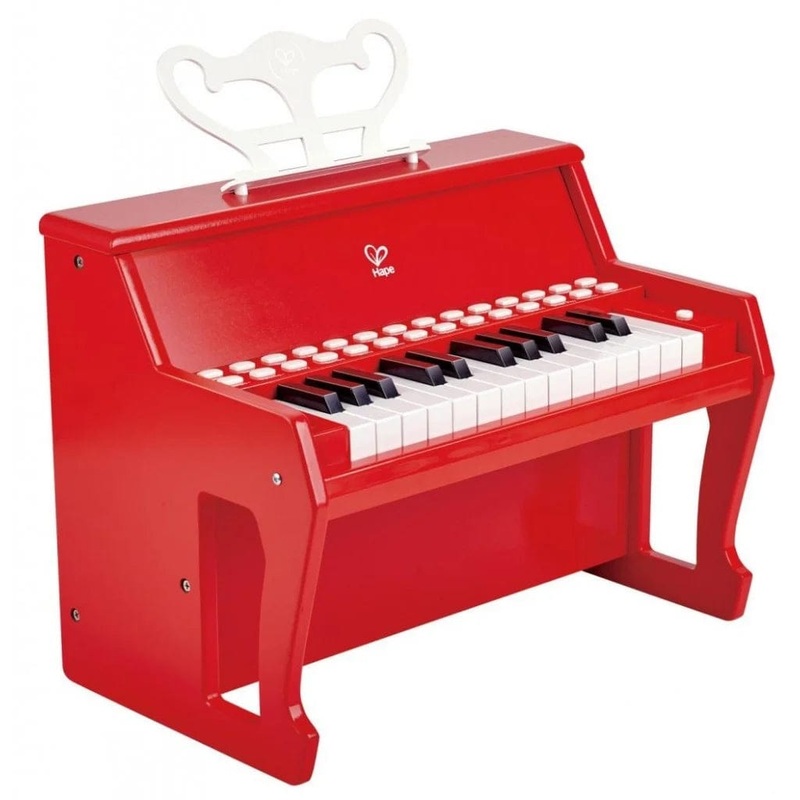 Hape Learn with Lights Piano / Red