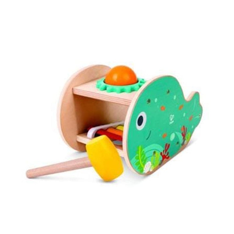 Hape Musical Whale Tap Bench